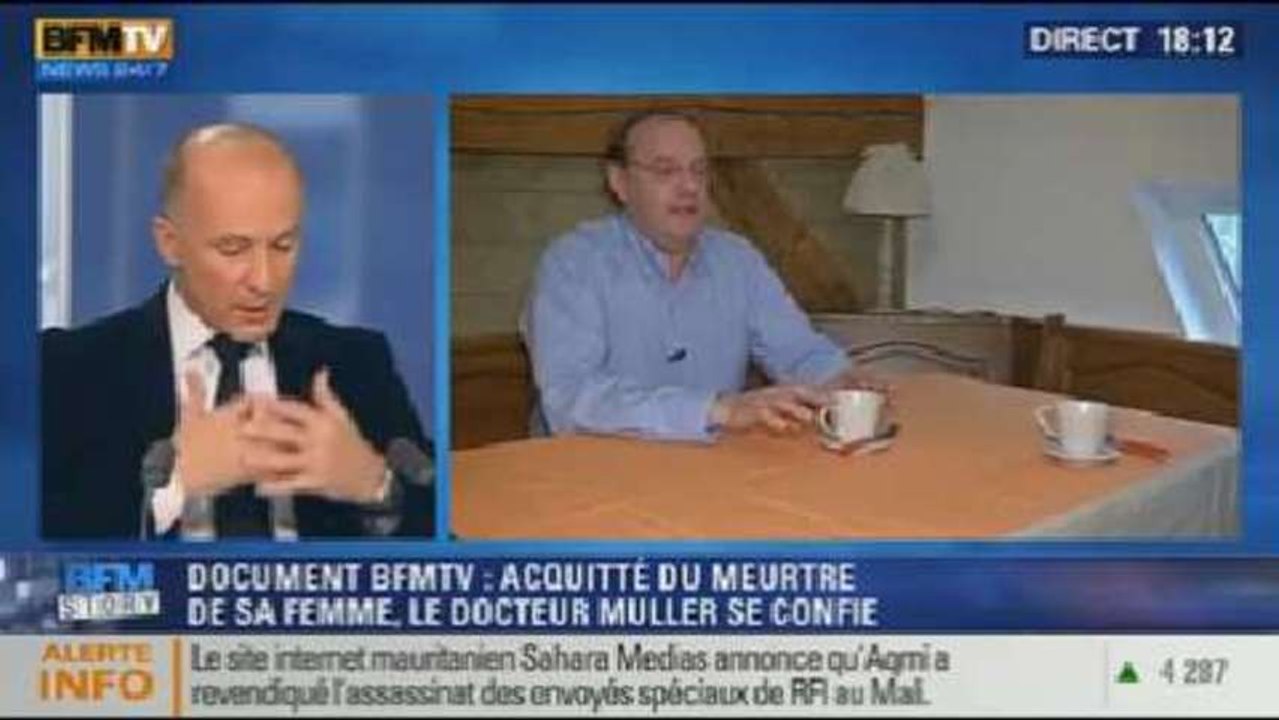 BFM Story: Doc BFMTV: le docteur Muller parle devant les caméras - 06/11