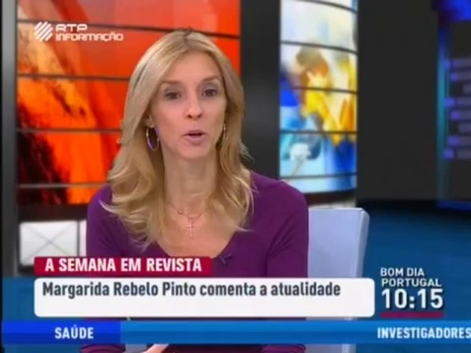 Margarida Rebelo Pinto comenta a actualidade e falta ao respeito aos portugueses