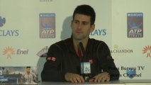 Novak Djokovic vs Roger Federer - Djokovic English