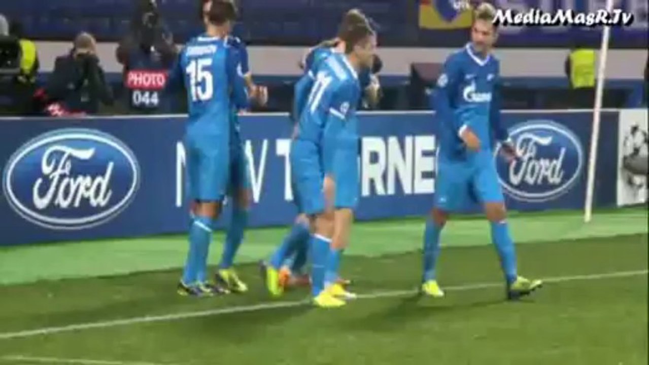 زينيت سان بطرسبرج 1-1 بورتو - دوري أبطال أوروبا - 6/11/2013