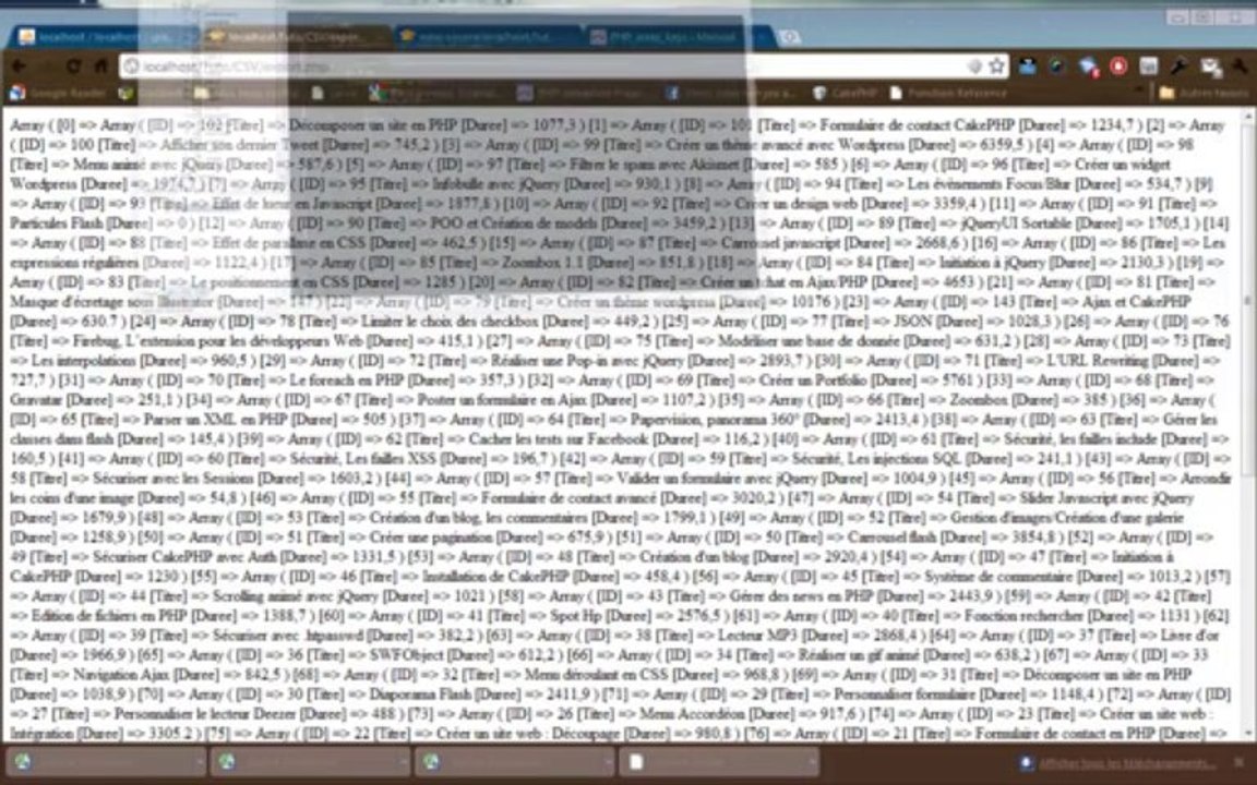 Tutoriel PHP - Exporter pour excel