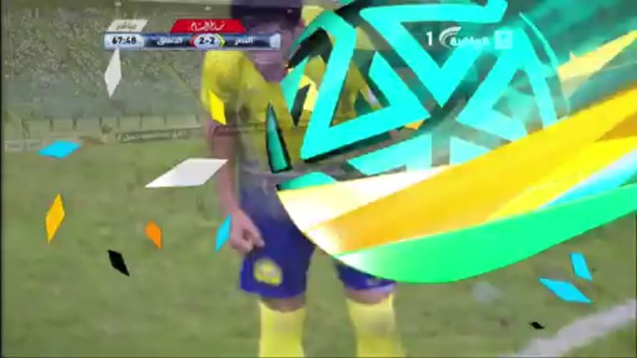 هدف النصر الثاني من رفائيل باستوس في الاتفاق - النصر 2-2 الاتفاق HD
