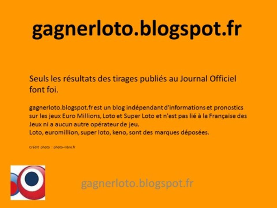 LOTO : Tirage loto résultat mercredi 13 novembre 13/11 numéro gagnant