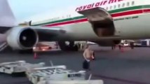 Montréal Trudeau -- Incendie lors du chargement des bagages sur un avion Royal Air Maroc