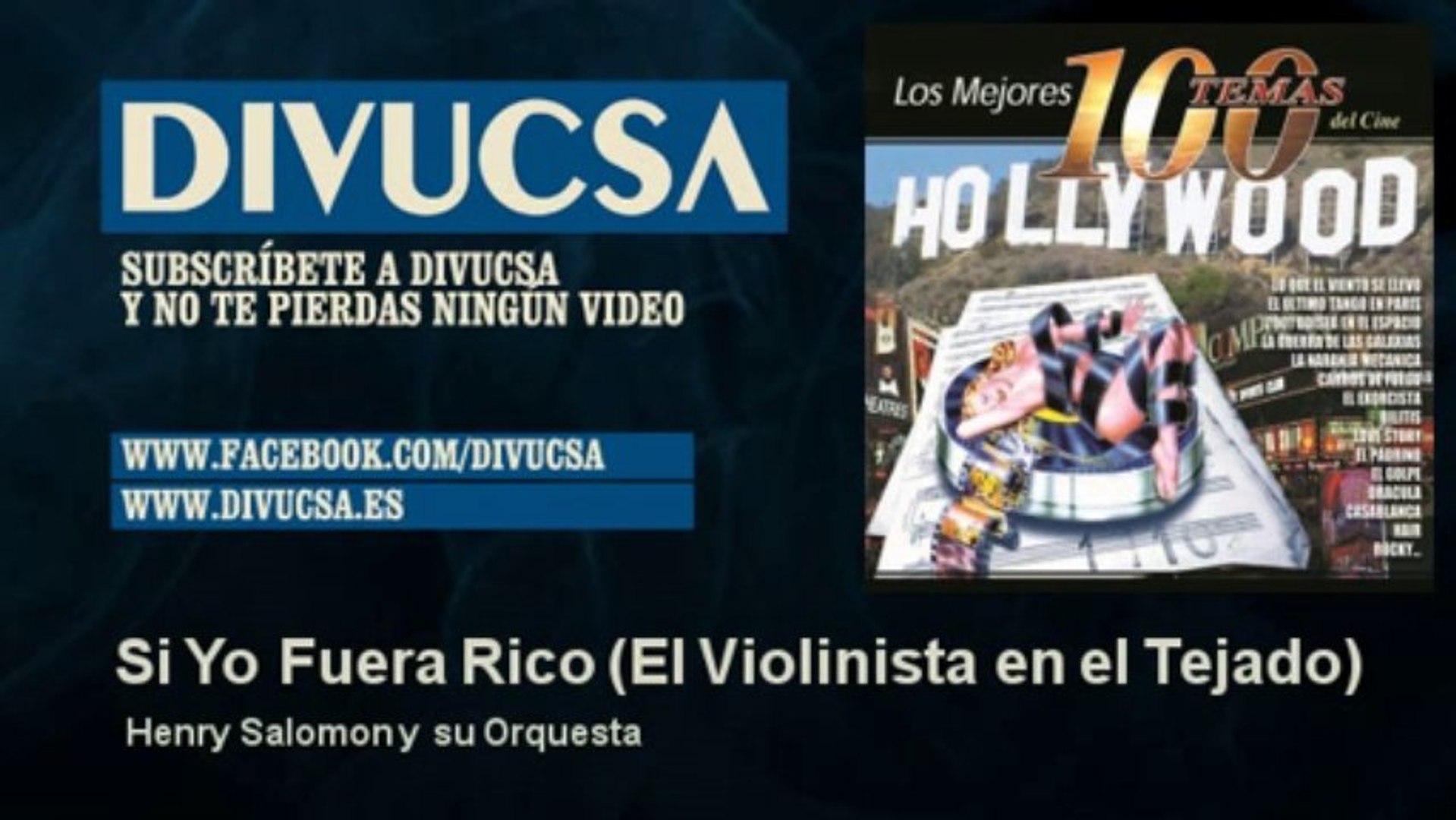 Henry Salomon y su Orquesta - Si Yo Fuera Rico - El Violinista en el Tejado  - Vídeo Dailymotion