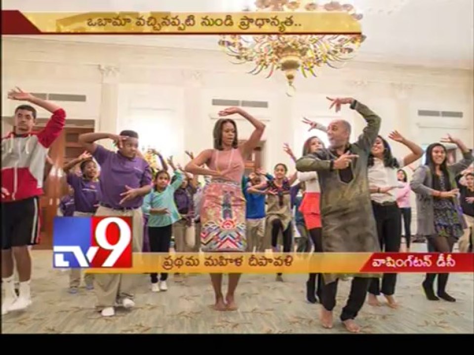 Michelle Obama celebrates Diwali at White House - USA