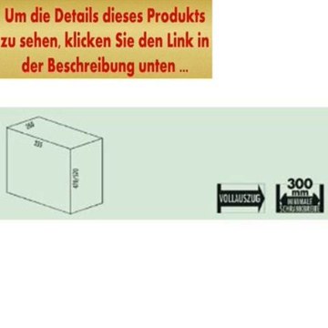 Angebote Wesco Bio Single 30 DT Abfallsystem Drehtür Vollauszug / 32 Liter / 30 cm