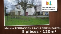 A vendre - Maison/villa - TERRASSON LAVILLEDIEU (24120) - 5 pièces - 120m²