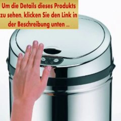 Angebote Kela 17711 Sensor-Abfalleimer Ramon Edelstahl glänzend 30 Liter Fassungsvermögen Silent-Close