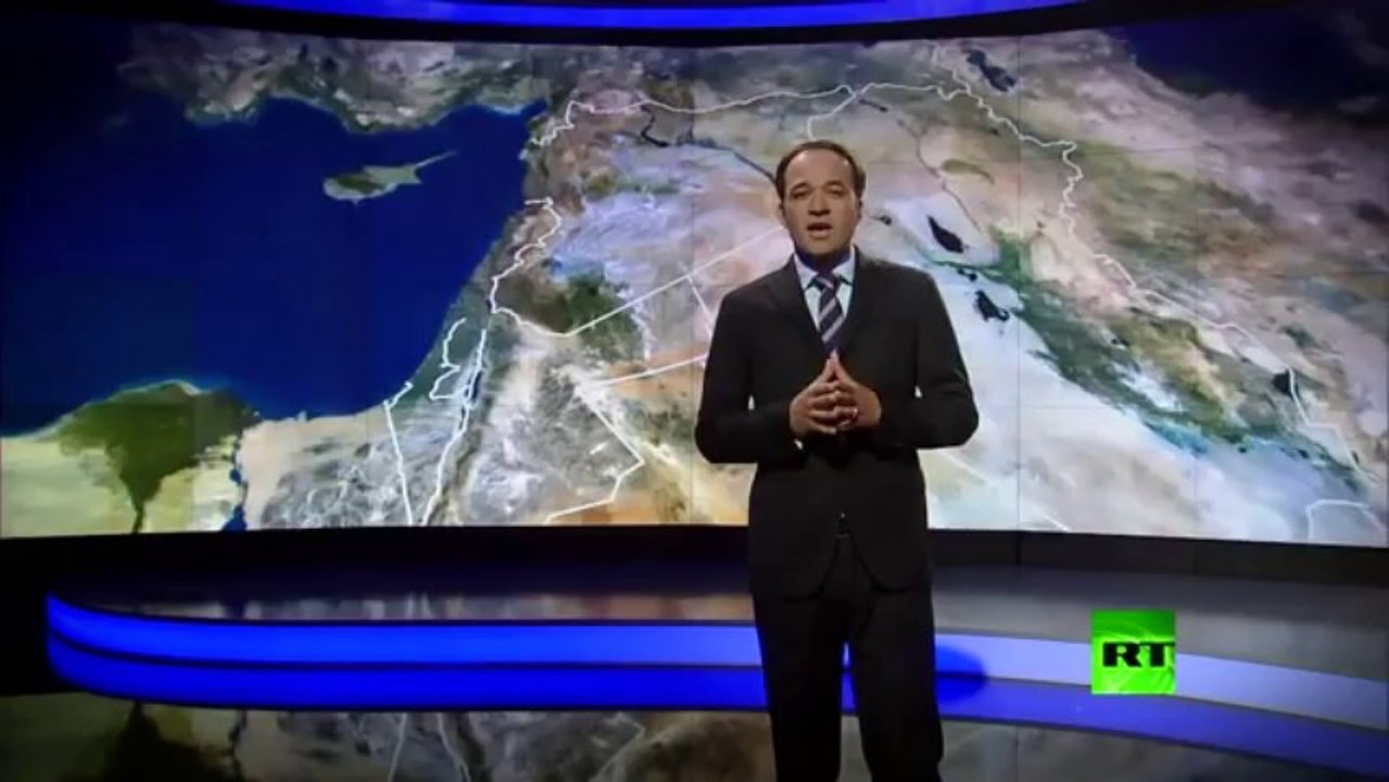 Jornal televisivo com efeitos 3D