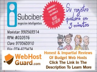 www.subciber.com Registre Dominio Hosting Email Correo Corporativo