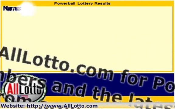 Powerball Lottery Drawing Results for November 6, 2013