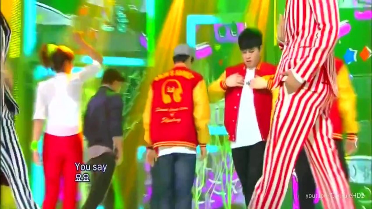 20111225 赫海+ Amber- Oppa Oppa @人歌special stage