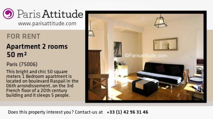 1 Bedroom Apartment for rent - St Placide, Paris - Ref. 3146