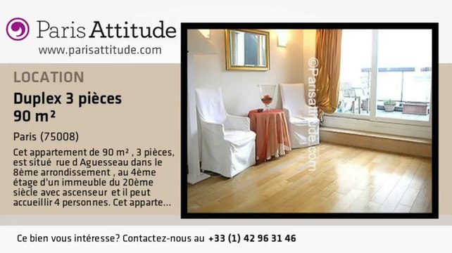 Duplex 2 Chambres à louer - Madeleine, Paris - Ref. 5889