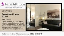 Appartement Studio à louer - Musée d'Orsay, Paris - Ref. 8222