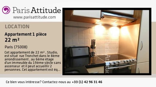 Appartement Studio à louer - Madeleine, Paris - Ref. 2736