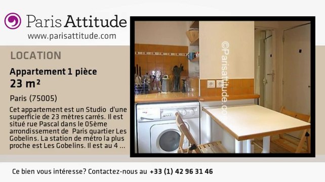 Appartement Studio à louer - Port Royal, Paris - Ref. 2633