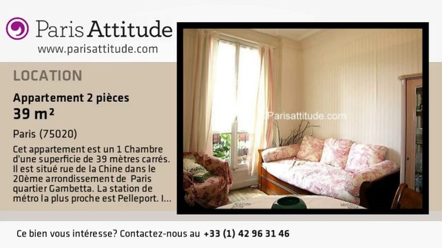 Appartement 1 Chambre à louer - Gambetta, Paris - Ref. 4692