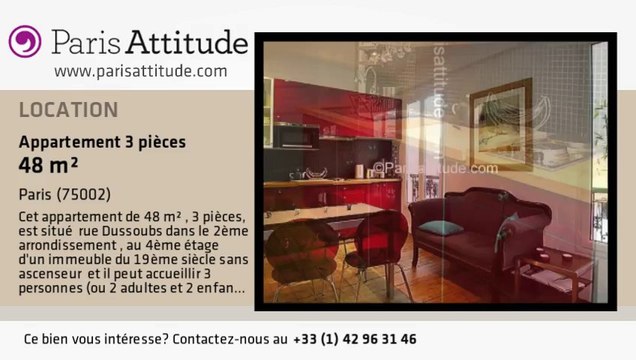 Appartement 2 Chambres à louer - Montorgueil, Paris - Ref. 5735