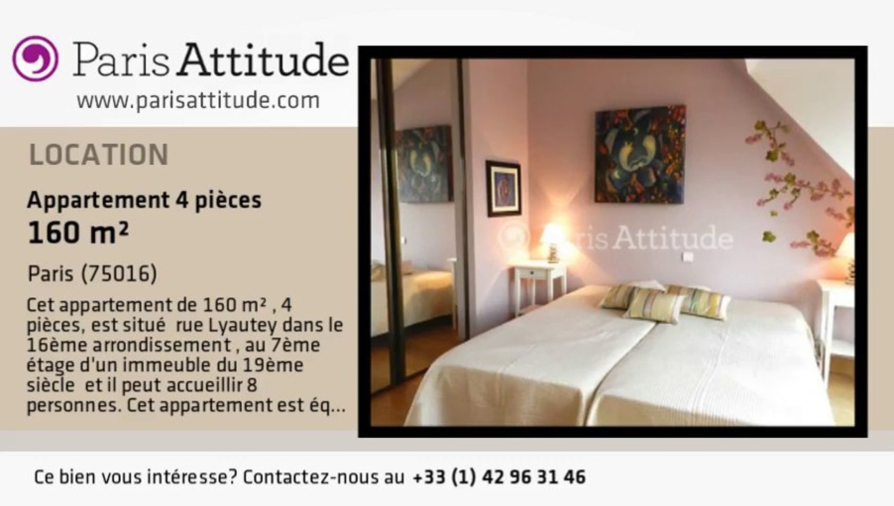 Appartement 3 Chambres à louer - La Muette, Paris - Ref. 4121