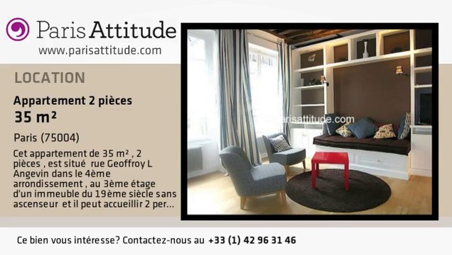 Appartement 1 Chambre à louer - St Paul, Paris - Ref. 6776