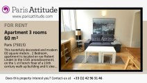 2 Bedroom Apartment for rent - Convention, Paris - Ref. 8166