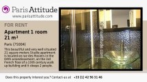 Studio Apartment for rent - St Paul, Paris - Ref. 4243