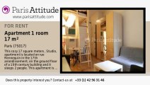 Studio Apartment for rent - Pereire, Paris - Ref. 8197