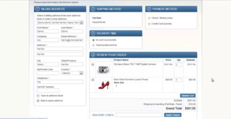 Magento One Step Checkout