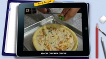 K-Cook Delight: Kimchi Chicken Quiche by Peng Cheng