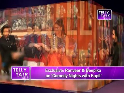 Comedy Nights with Kapil : Deepika Padukone & Ranveer Singh on the sets
