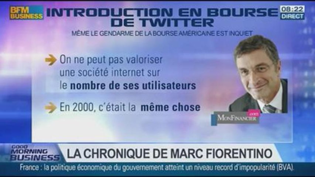Marc Fiorentino: Petite ambiance de bulle sur la techno américaine - 07/11