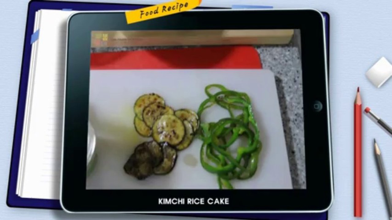 K-Cook Delight: Kimchi Rice Cake by Zayd Alansari
