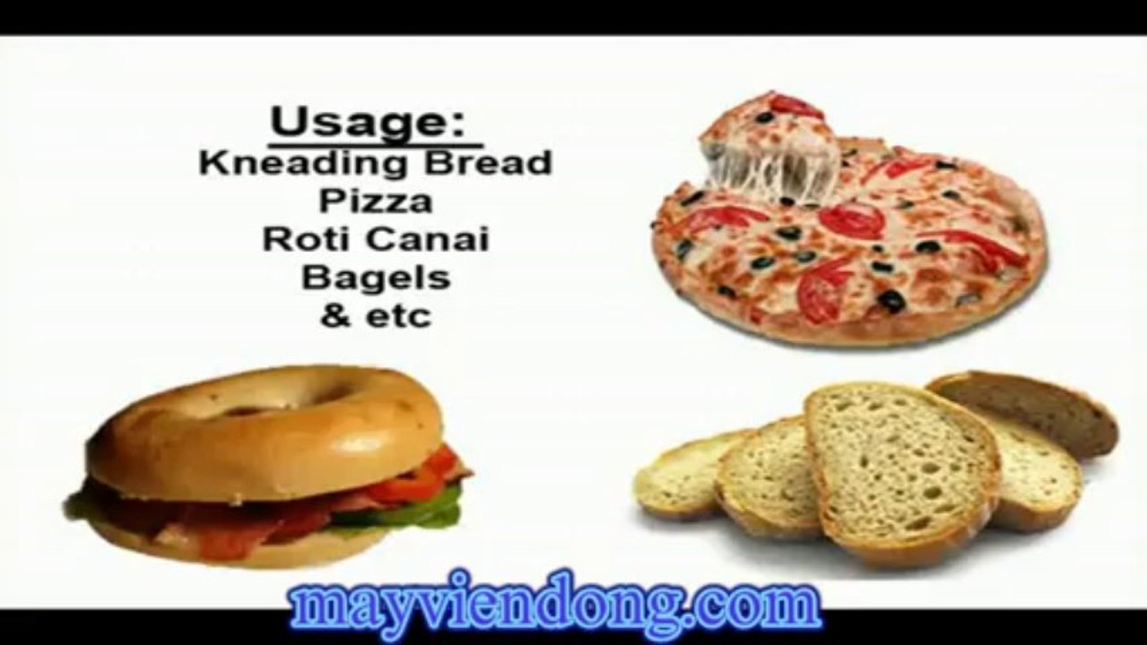 Máy trộn bột làm bánh mì, máy nhào bột làm bánh