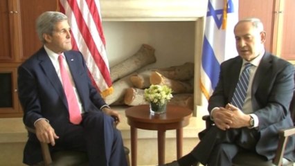 Kerry meets with Netanyahu over troubled peace talks