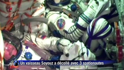 JO-2014: la torche olympique en route vers l'Espace