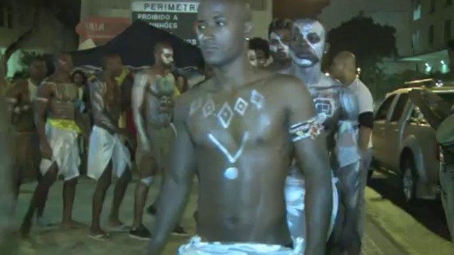 Protesters call for more black models on the catwalks of Rio