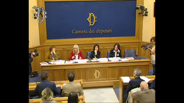 Roma - Conferenza stampa di Eugenia Roccella (05.11.13)