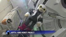 Japanese robot awaits human astronaut on space station