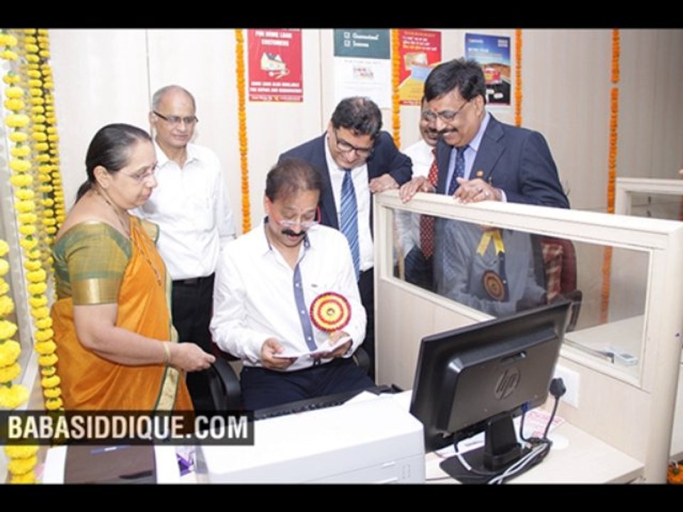 Shri. Baba Siddique at Inauguration of Punjab National Bank , Khar branch.
