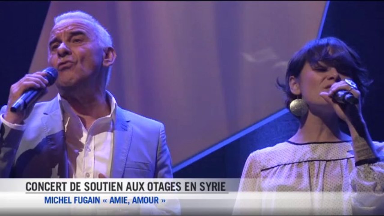 Concert de soutien aux otages en Syrie : Michel...