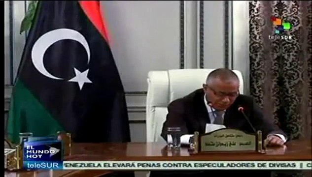 Procura Zeidan que el control de Libia no se le salga de las manos