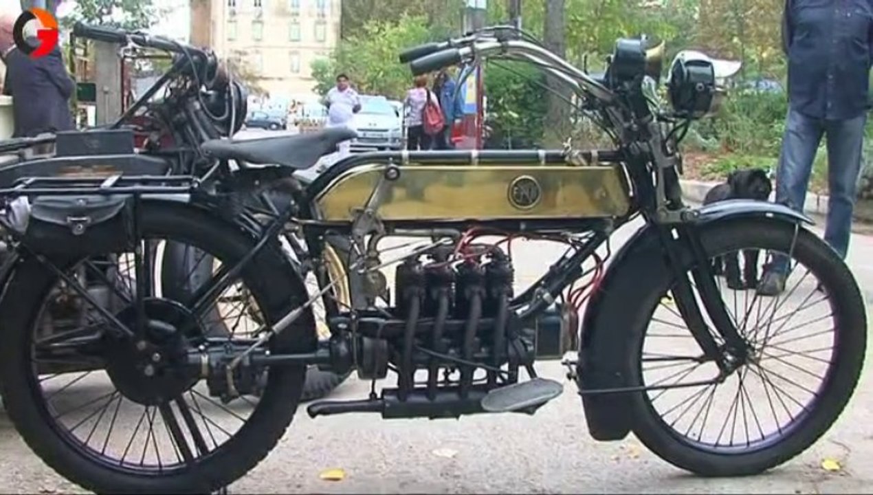 Sommières 40ème rassemblement de motos anciennes