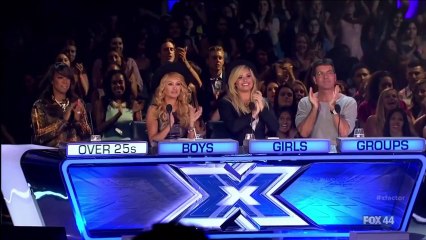 James Kenney The X Factor USA 2013 4 Chair Challenge