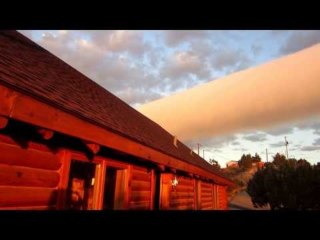 Tube cloud rolls over Texas