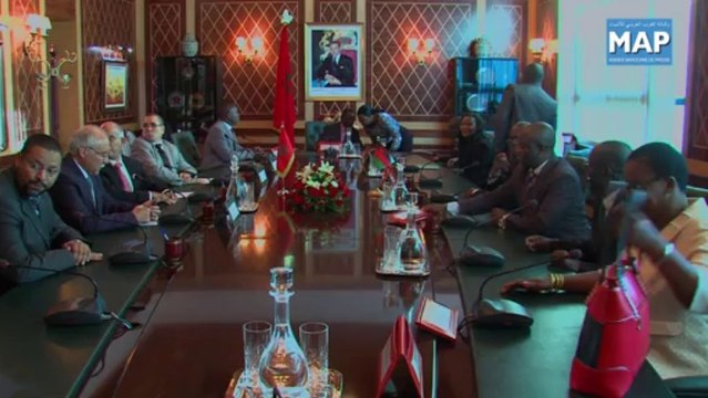 محمد الشيخ بيد الله يتباحث مع وفد من جمهورية المالاوي