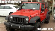 2014 Jeep Wrangler Unlimited Sport Red customized by Landry Auto Jeep Laval
