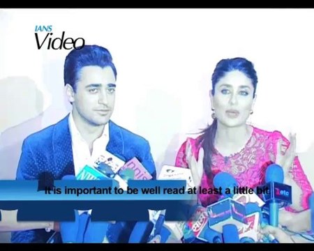 Films stopped Kareena from studying