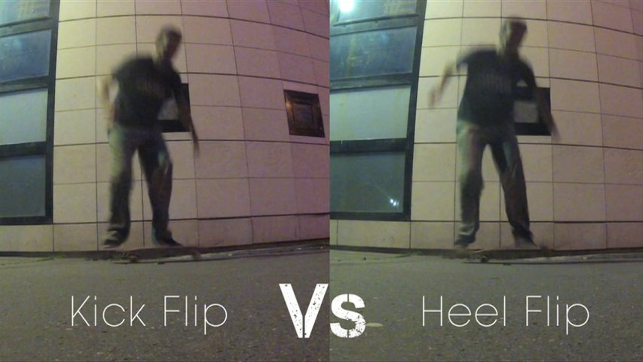 Skate - Kickflip Vs HeelFlip